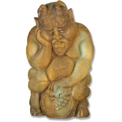 Gargoyles Hungover Bacchus Statue