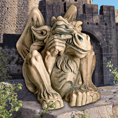 Feast on Fools Gargoyle Statue Size: Giant