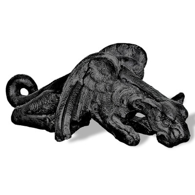 ResinStone Gargoyle Statue Color: Charcoal
