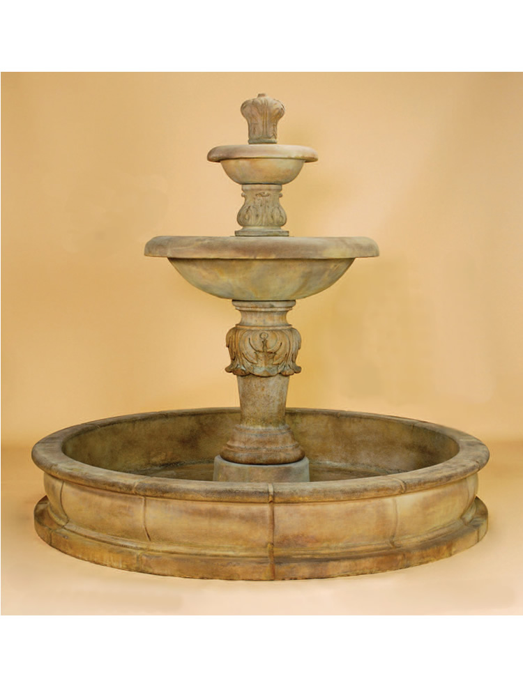 Barcellona Two Tier Pond Fountain