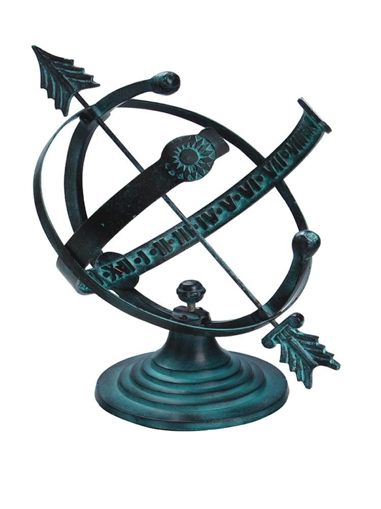 Aluminum Armillary Sundial
