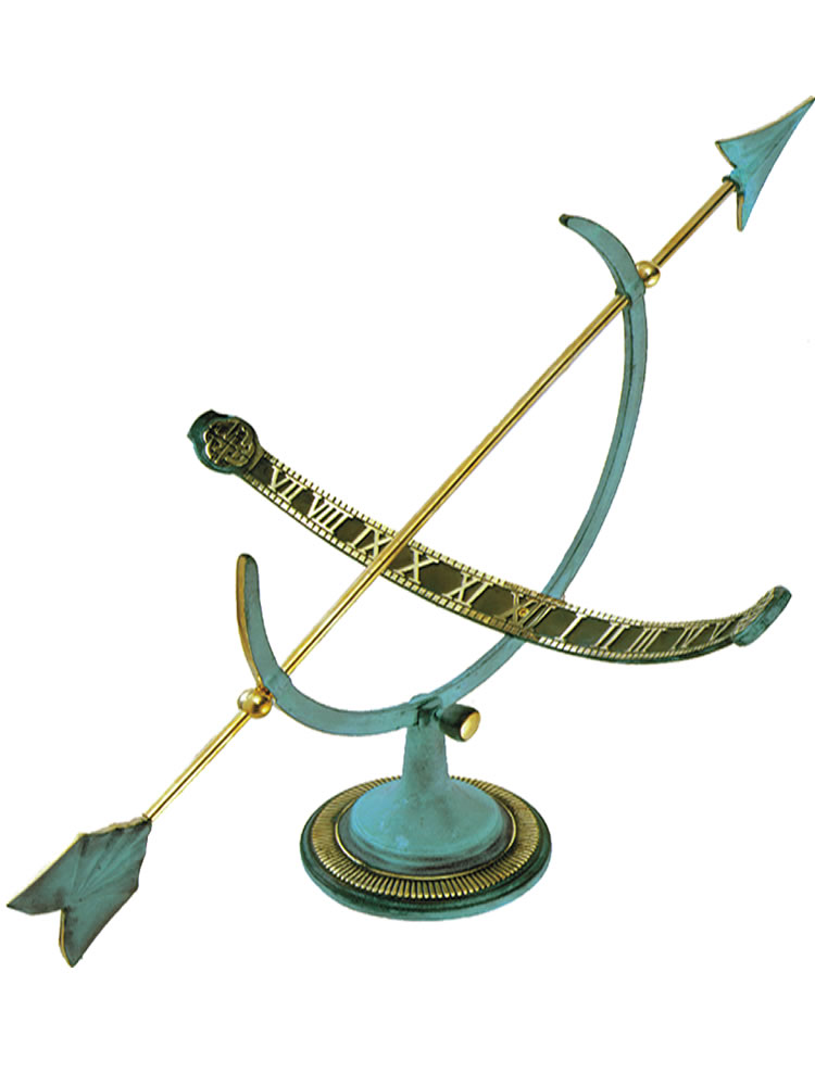 Brass Armillary Sundial
