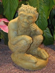 gothic satyr gargoyle 225x300 Garden Gargoyles: How To Choose The Best For Your Gothic Garden