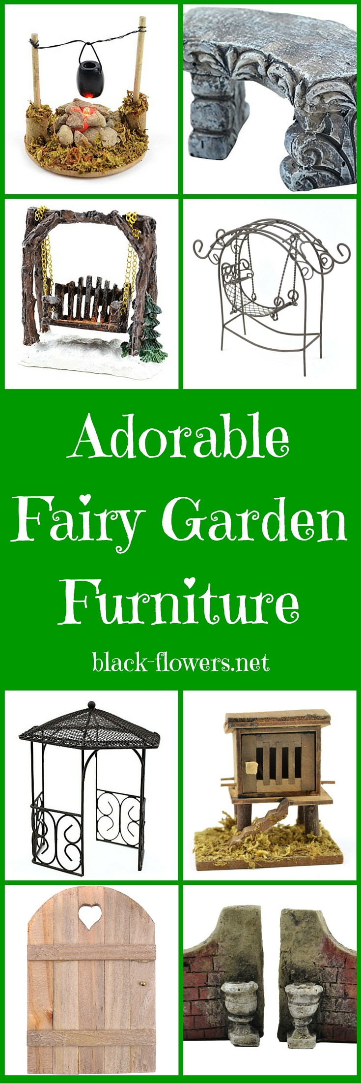 Adorable Fairy Garden Furniture