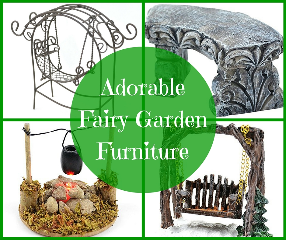 Adorable Fairy Garden Furniture