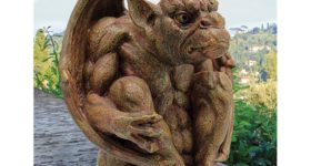 Funny Decorative Gothic Garden Statues